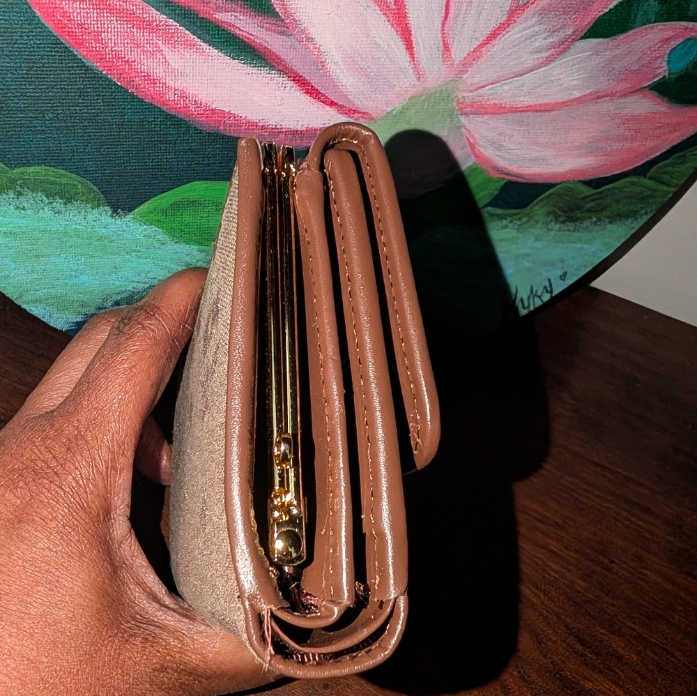 MCM Brown Monogram Wallet - Picture 7 of 10